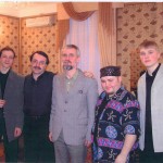 С Д.Крамером,Ф.Лахути+студ.